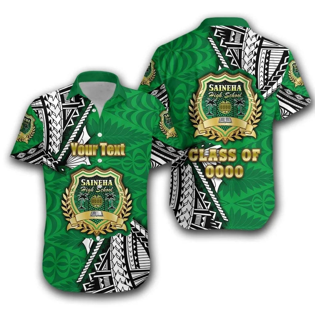 (Custom Personalised) Saineha Tonga Hawaiian Shirt Polynesian Style   Class Of Lt16_1