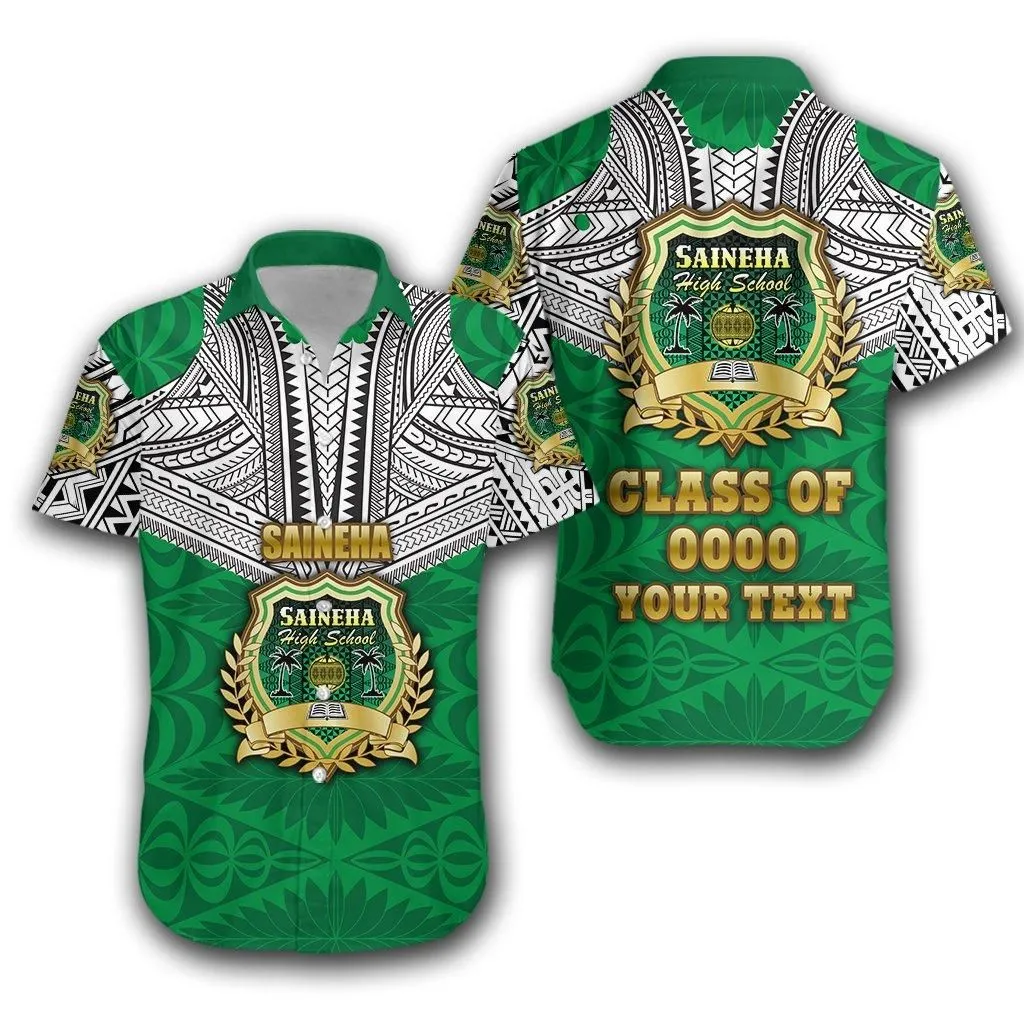 (Custom Personalised) Saineha Tonga Hawaiian Shirt Polynesian Tattoo   Class Of Lt16_1