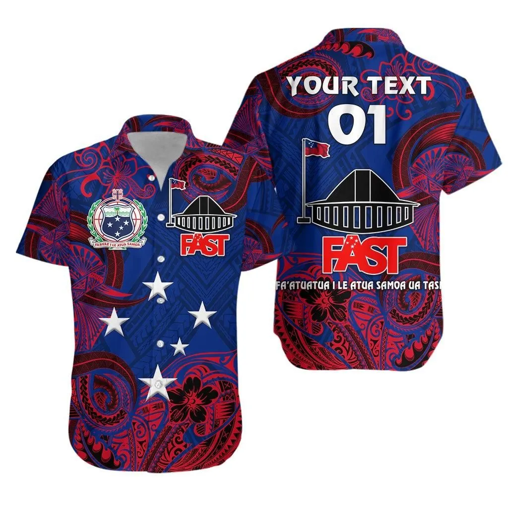 (Custom Personalised) Samoa Fast Party Hawaiian Shirt Unique Style   No1 Lt8_1