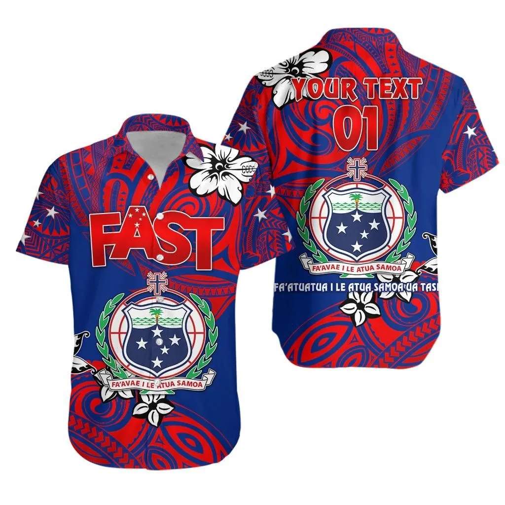 (Custom Personalised) Samoa Fast Party Hawaiian Shirt Unique Vibes Lt8_1