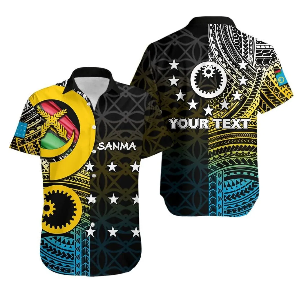 (Custom Personalised) Sanma Province Hawaiian Shirt Of Vanuatu Pig Tusk Lt6_1