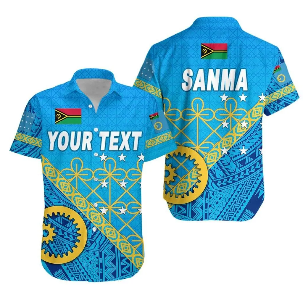 (Custom Personalised) Sanma Province Hawaiian Shirt Vanuatu Pattern Unique Style Lt8_1