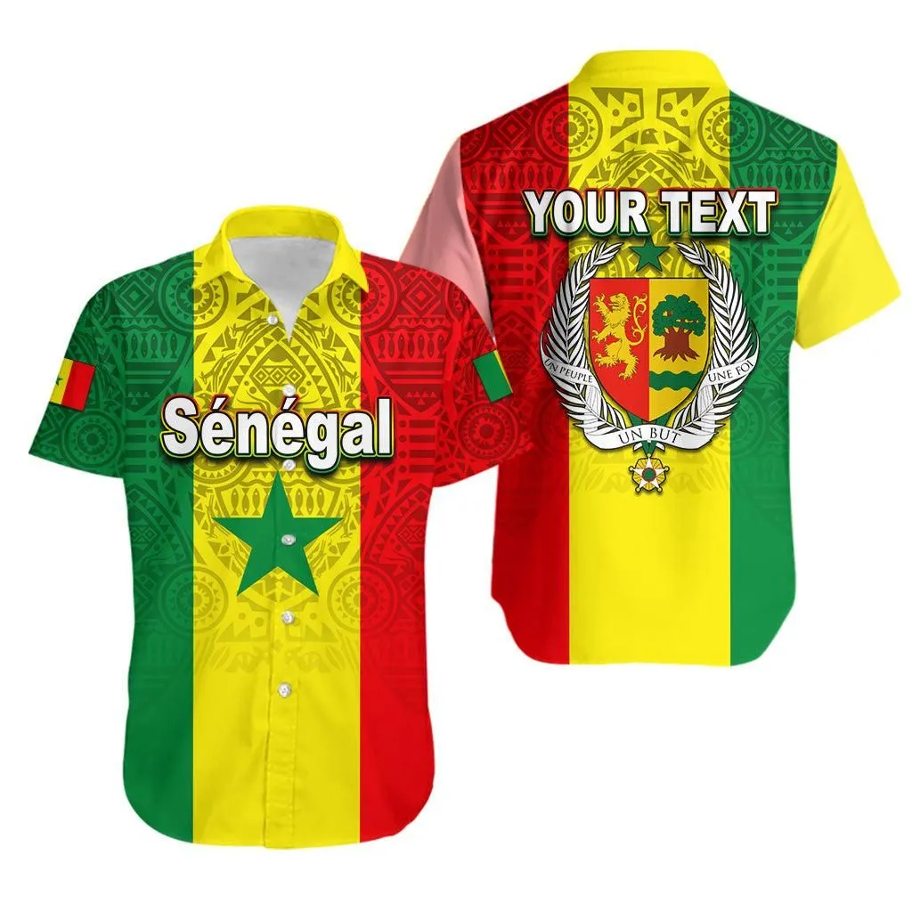 (Custom Personalised) Senegal Hawaiian Shirt African Pattens Lt6_1