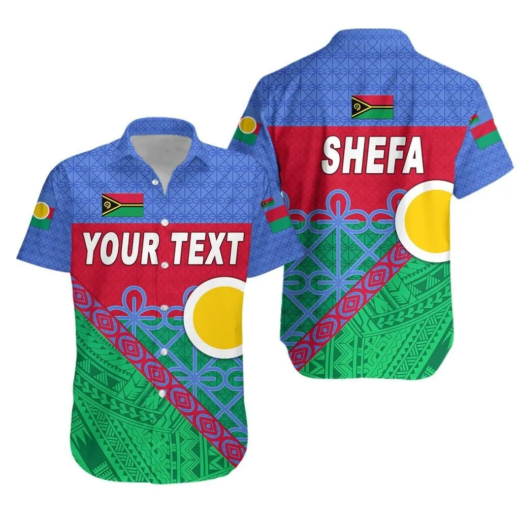 (Custom Personalised) Shefa Province Hawaiian Shirt Vanuatu Pattern Unique Style Lt8_1