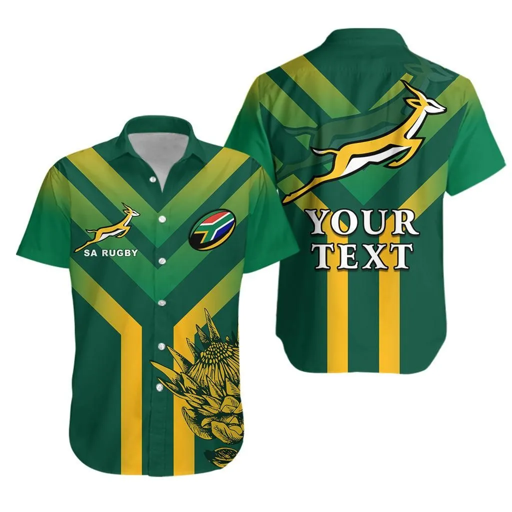 (Custom Personalised) South Africa Rugby 2021 Hawaiian Shirt Bokke Version Special Lt13_1