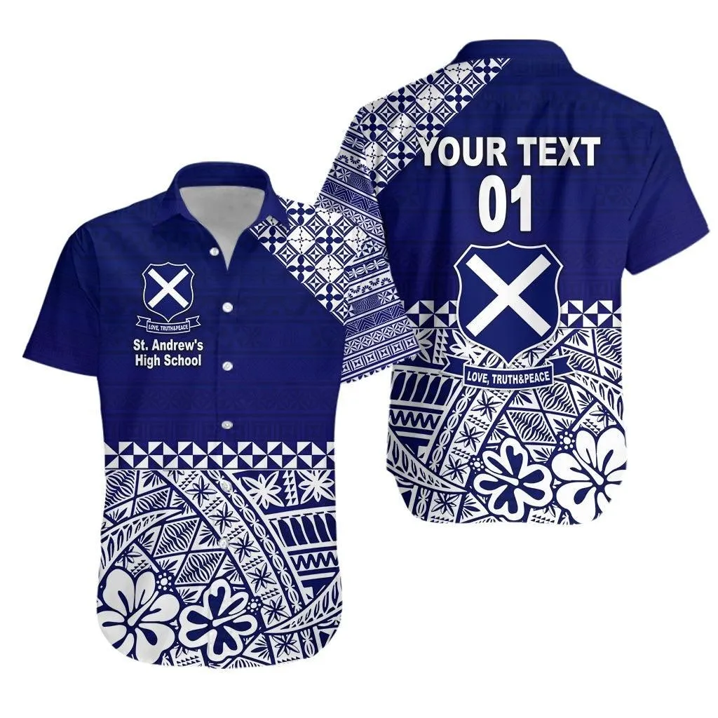 (Custom Personalised) St Andrews High School Hawaiian Shirt Tonga Kupesi Vibes Lt8_1