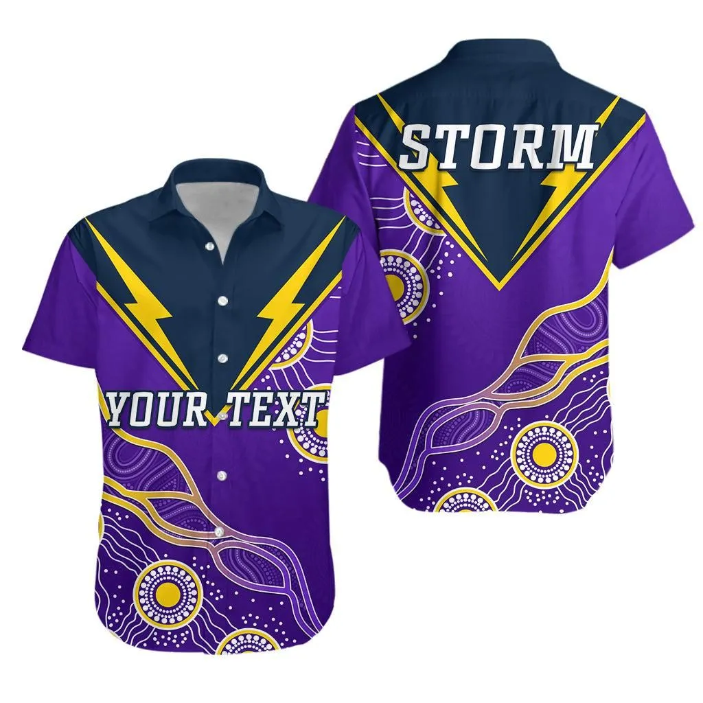 (Custom Personalised) Storm Hawaiian Shirt 2021 Indigenous Melbourne Lt13_1