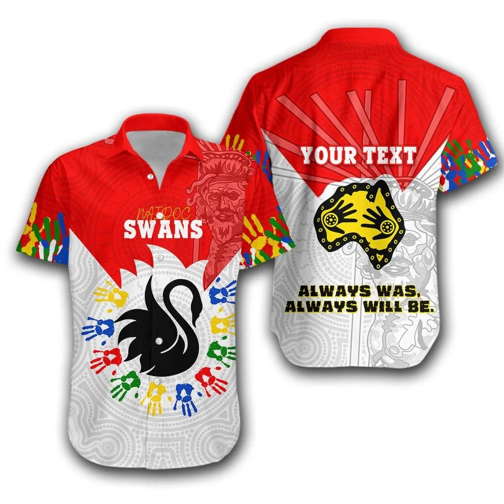 (Custom Personalised) Swans Naidoc Week Hawaiian Shirt Sydney Special Style Lt16_1