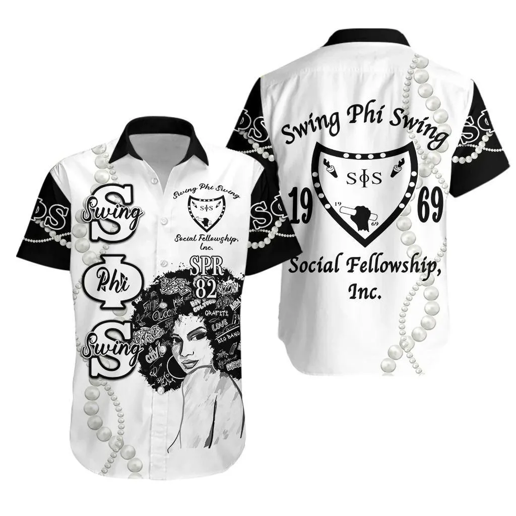 (Custom Personalised) Swing Phi Swing Hawaiian Shirt Be Beautiful Version   White No1 Lt8_1