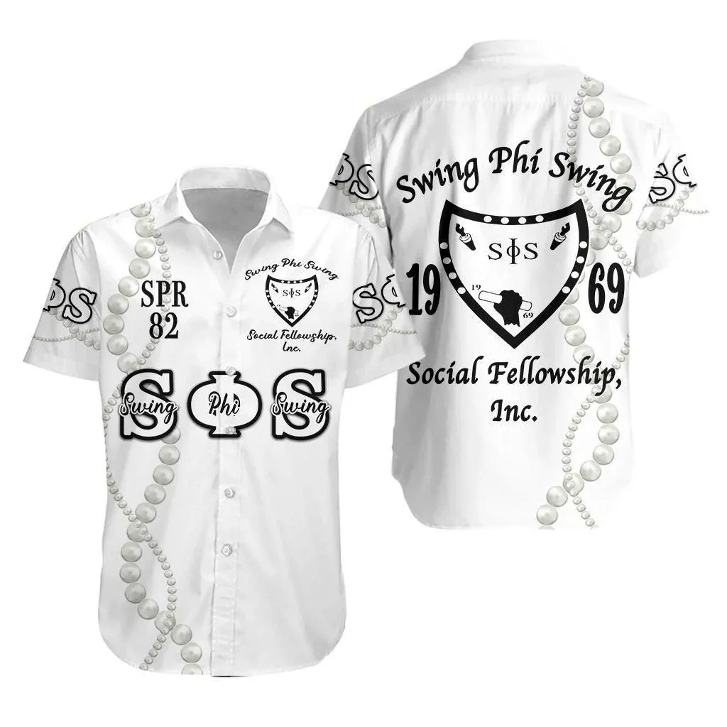 (Custom Personalised) Swing Phi Swing Hawaiian Shirt Original Version 2   White Lt8_1