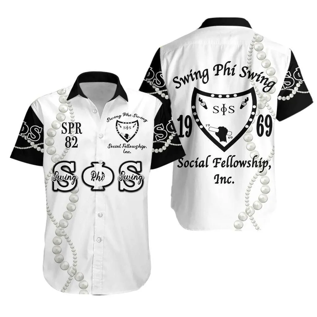 (Custom Personalised) Swing Phi Swing Hawaiian Shirt Original Version 2   White No1 Lt8_1