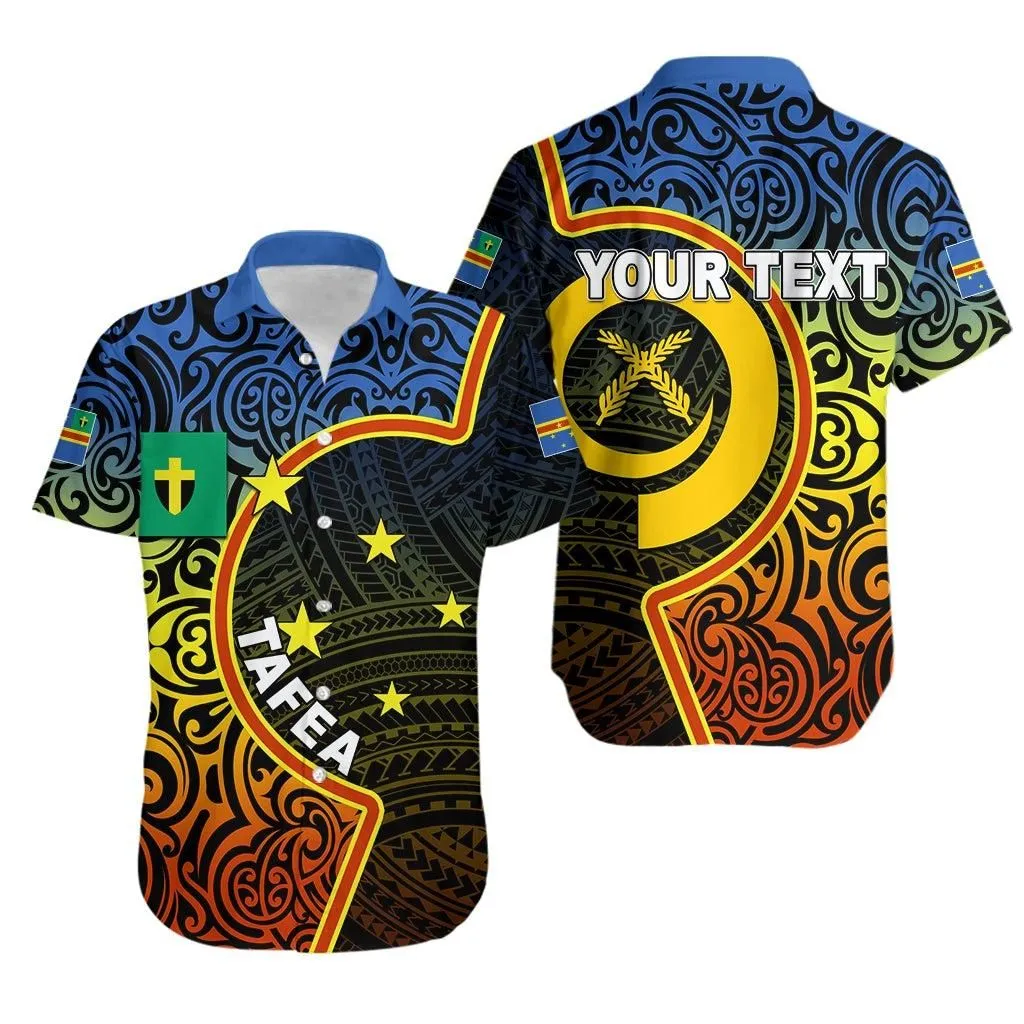 (Custom Personalised) Tafea Province Hawaiian Shirt Of Vanuatu Polynesian Flag Color Lt6_1