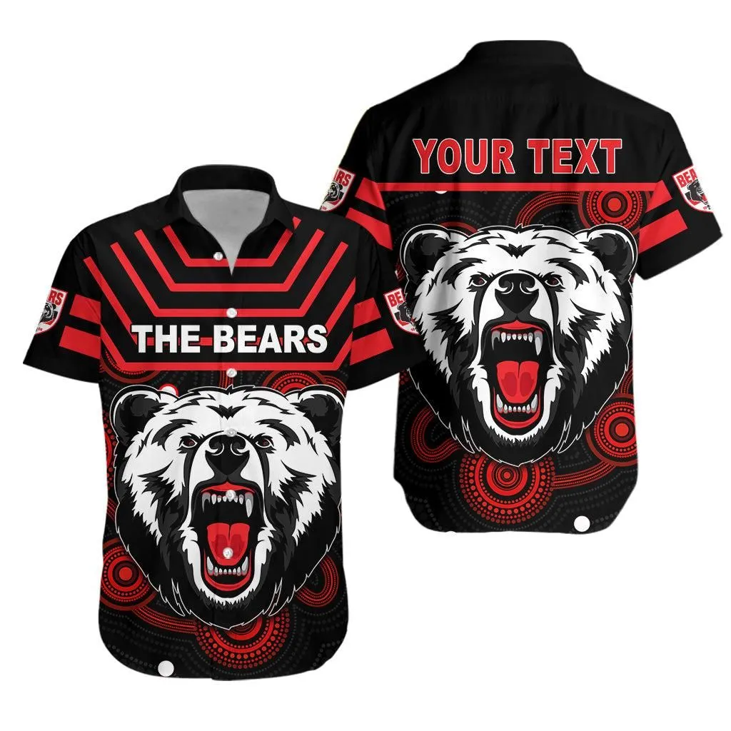 (Custom Personalised) The Bears Indigenous Hawaiian Shirt Go North Sydney Lt13_0