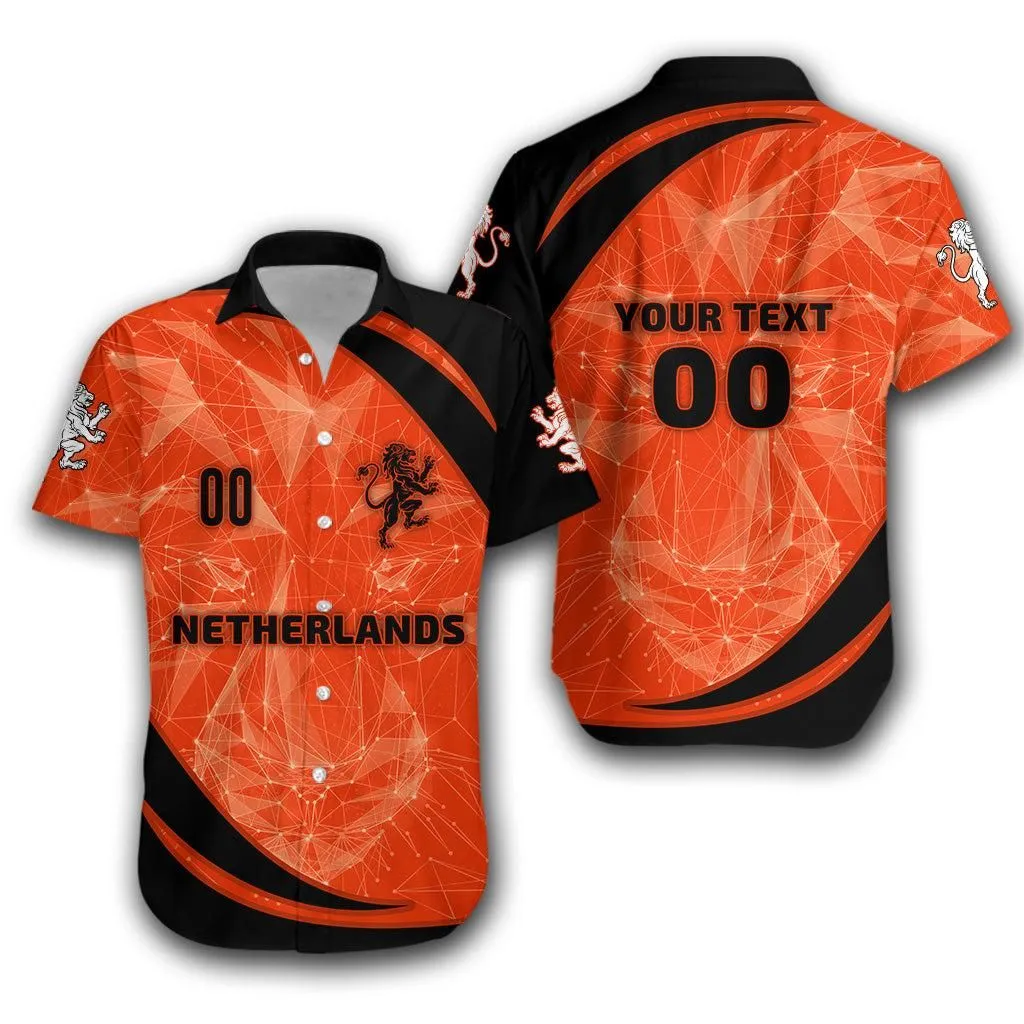 (Custom Personalised) The Netherlands Football 2021 Hawaiian Shirt Sport Style Lt16_1