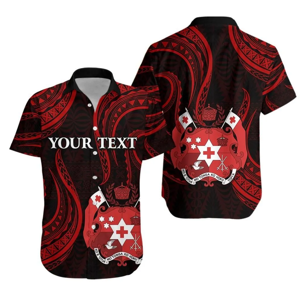 (Custom Personalised) Tonga Pattern Hawaiian Shirt Always Proud Lt13_1