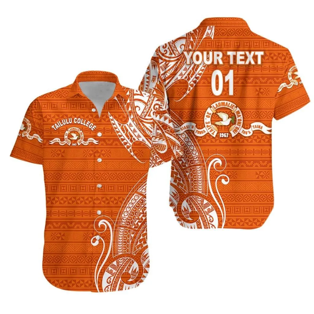 (Custom Personalised) Tonga Tailulu College Hawaiian Shirt Simple Vibes Lt8_1