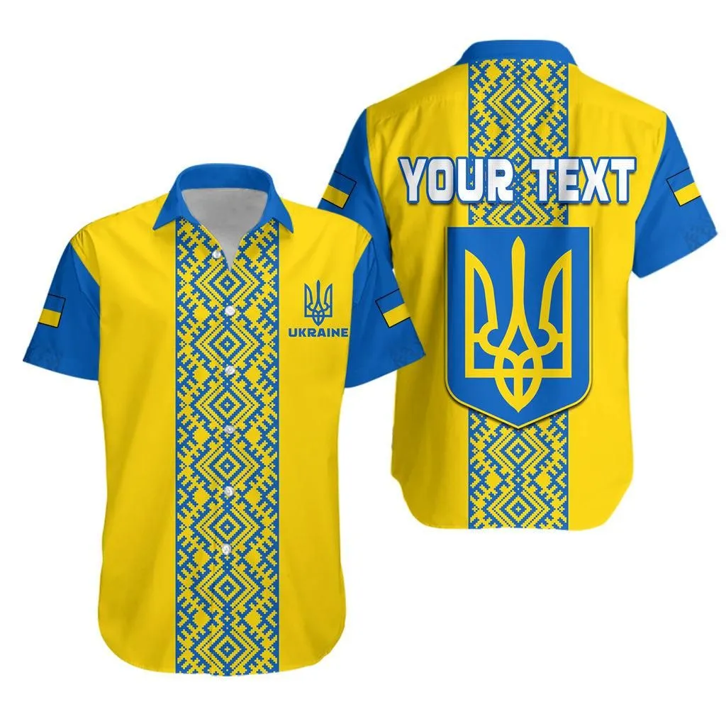 (Custom Personalised) Ukraine Hawaian Shirt Ukrainian Pattern Lt13_0