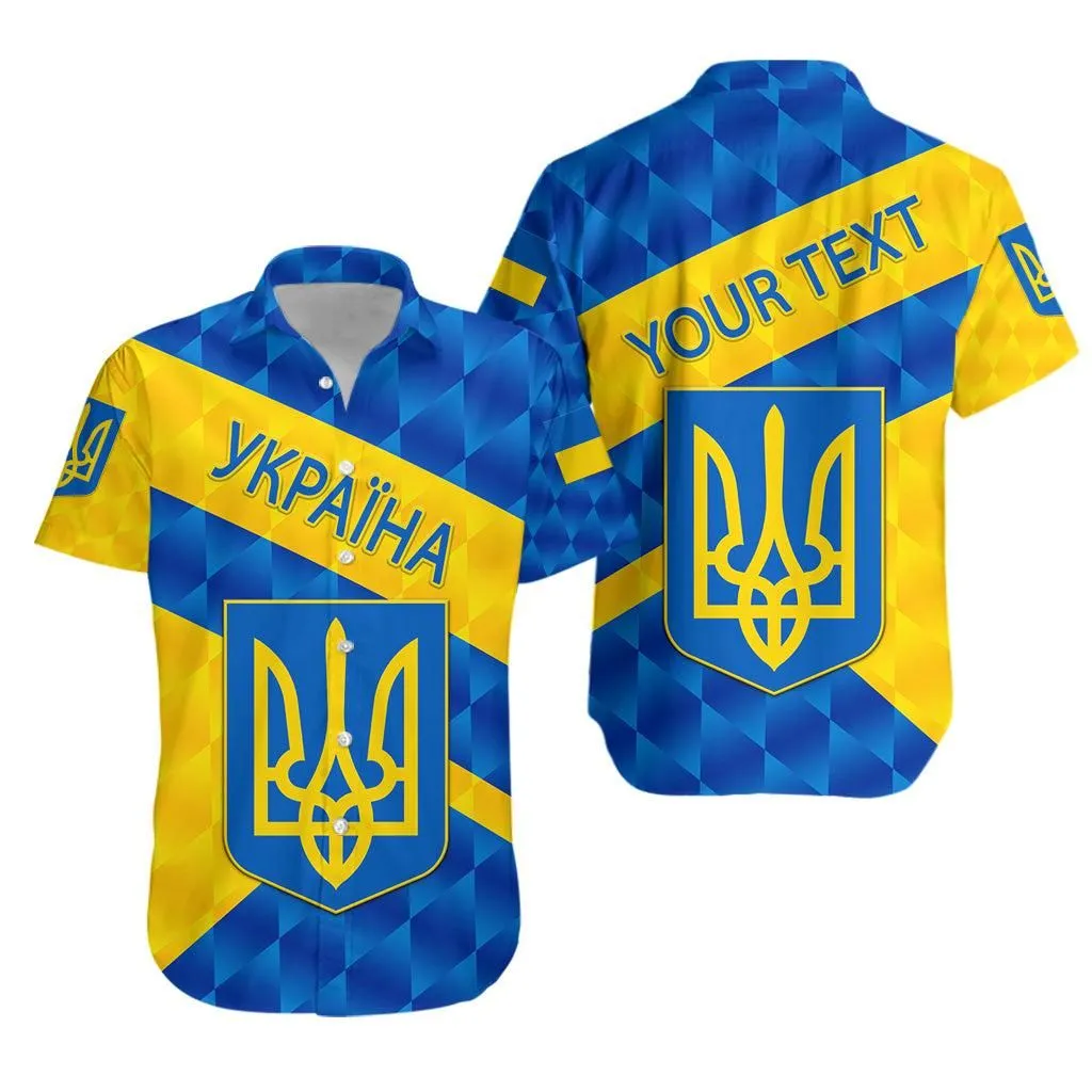 (Custom Personalised) Ukraine Hawaiian Shirt Sporty Style Lt8_1