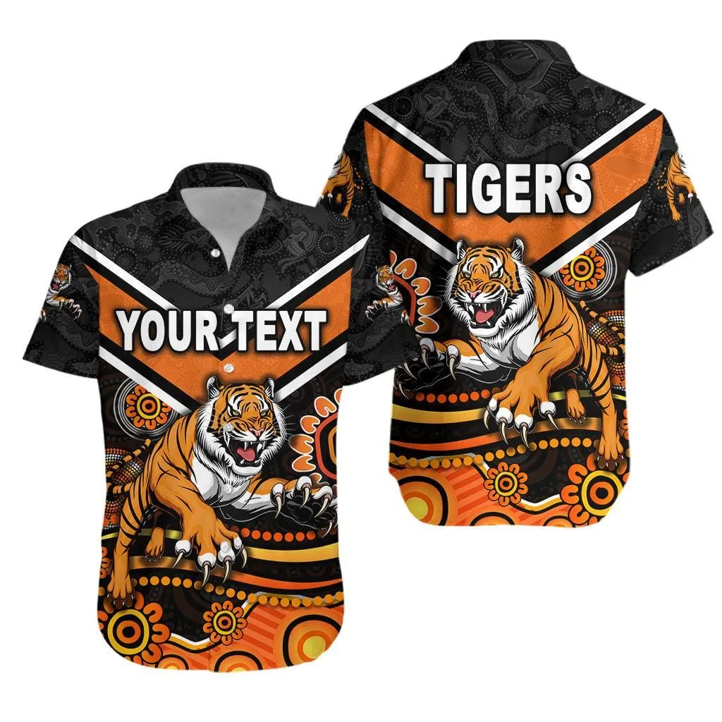 (Custom Personalised) Wests Tigers Hawaiian Shirt 2021 Indigenous Lt8_1