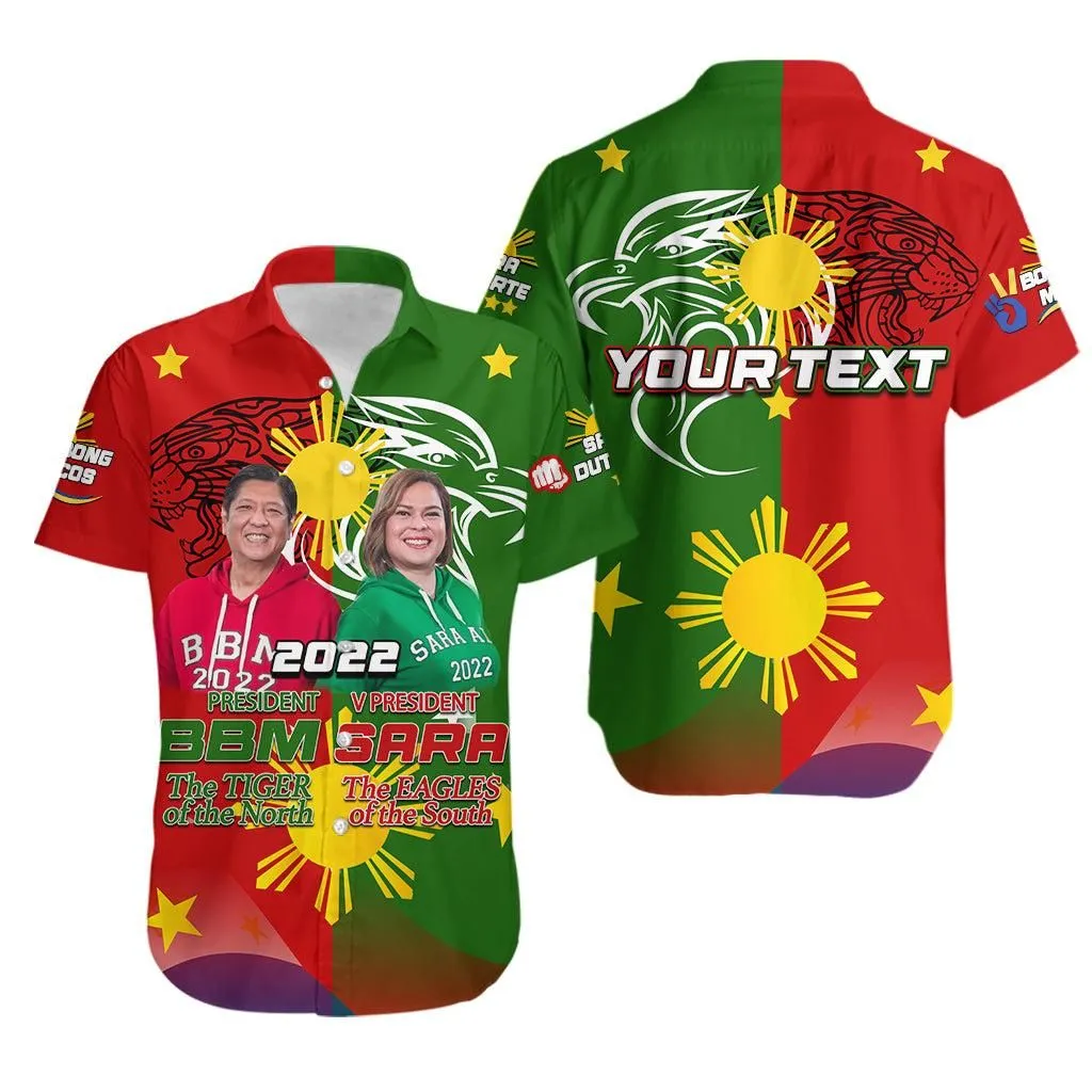 (Custom Personalised)Philippines Hawaiian Shirt Bbm And Sara 2022 Lt6_1