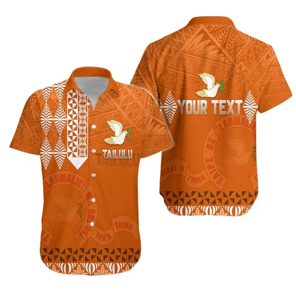 (Custom Personalize) Tonga Kolisi Tailulu Haapai Hawaiian Shirt White Dove Lt7_0