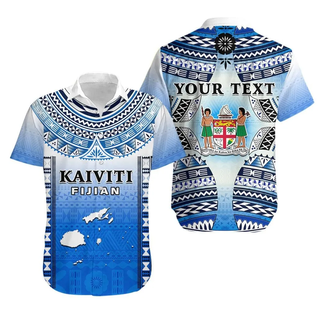Custom Text And Number Fiji Hawaiian Shirt Kaiviti Fijian Special Tapa Pattern Lt14_0