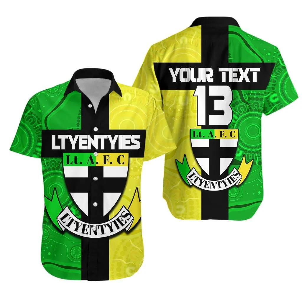 (Custom Text And Number) Ltyentyies Lt A F C Hawaiian Shirt Australian Football Aboriginal Lt13_0