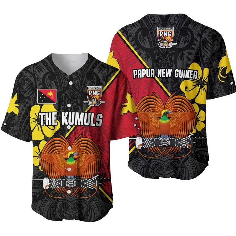(Custom Text And Number) The Kumuls Png Hawaiian Shirt Papua New Guinea Polynesian Dynamic Style Black Lt14_0