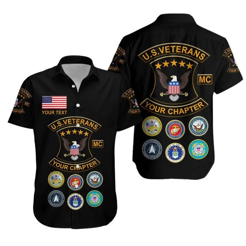 (Custom) Us Veterans Motorcycle Club Hawaiian Shirt Usvmc Unique Style Lt8_0