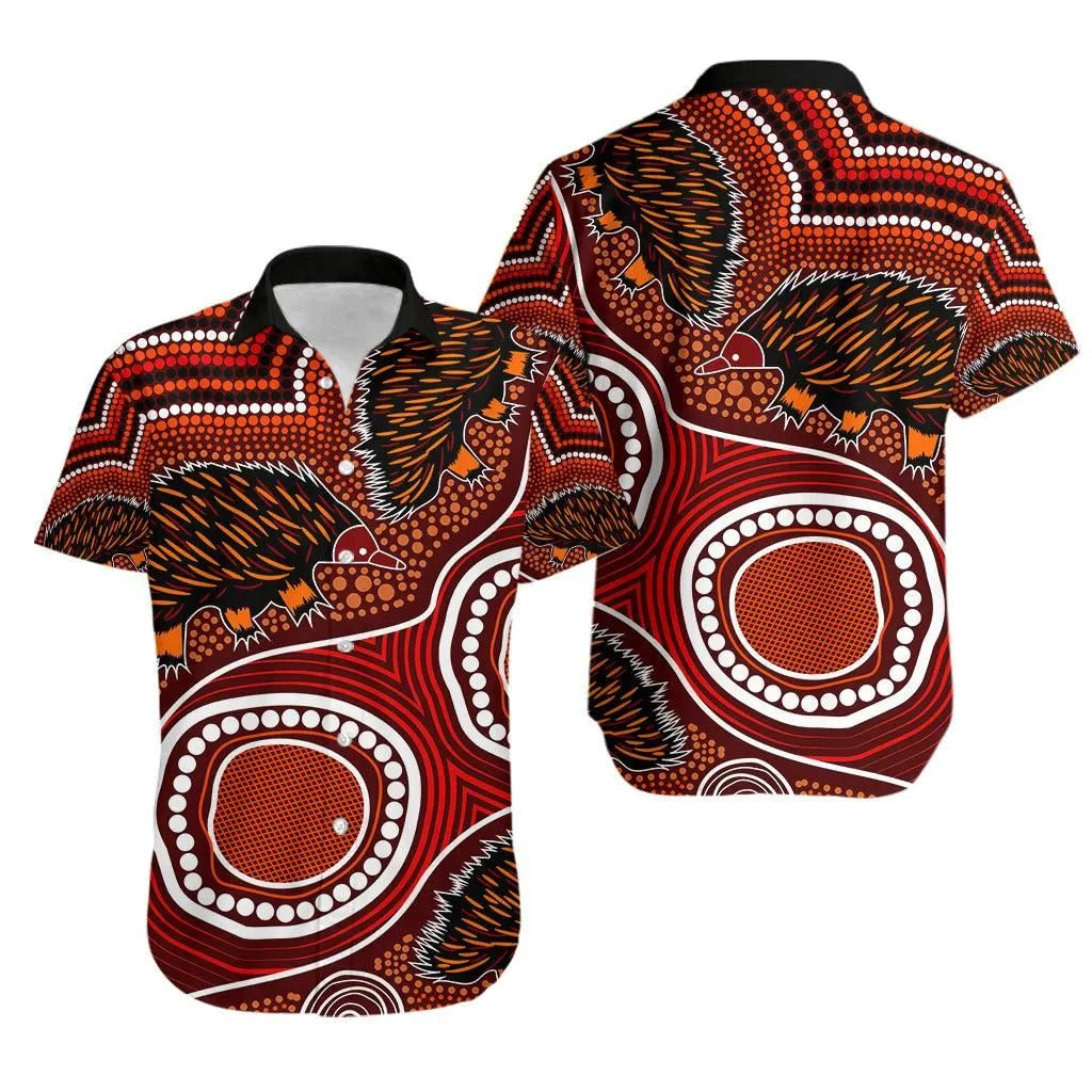 Echidna Aboriginal Hawaiian Shirt Style No2 Lt6_1