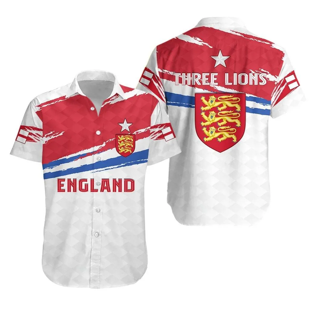 England Football Hawaiian Shirt   Come On England Lt13_1