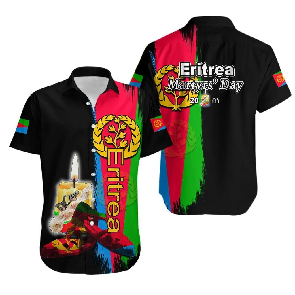 Eritrea Martyrs Day Hawaiian Shirt In Memory Black Style Lt6_0
