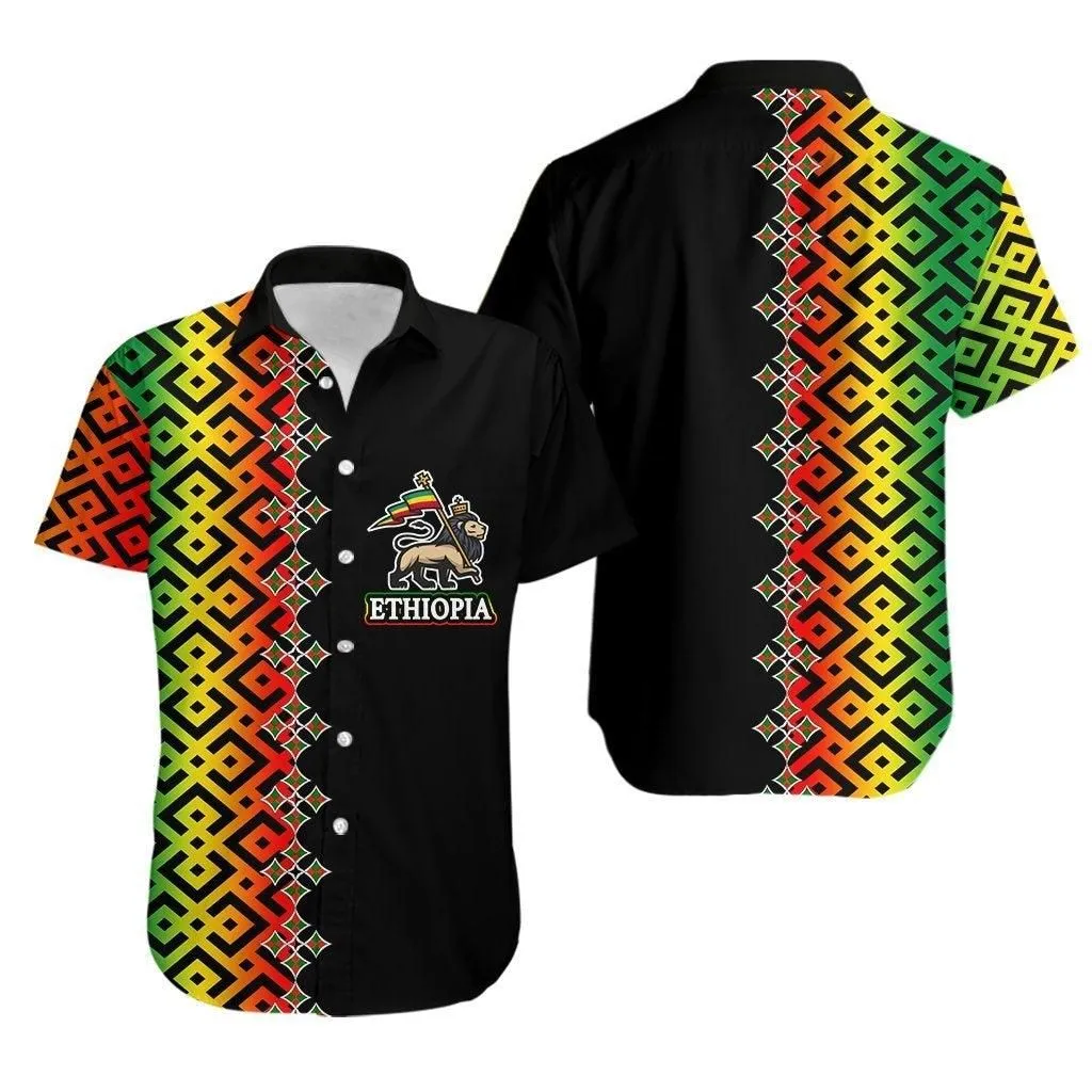 Ethiopia Hawaiian Shirt Ethiopia Tilet Patterns Lt6_1