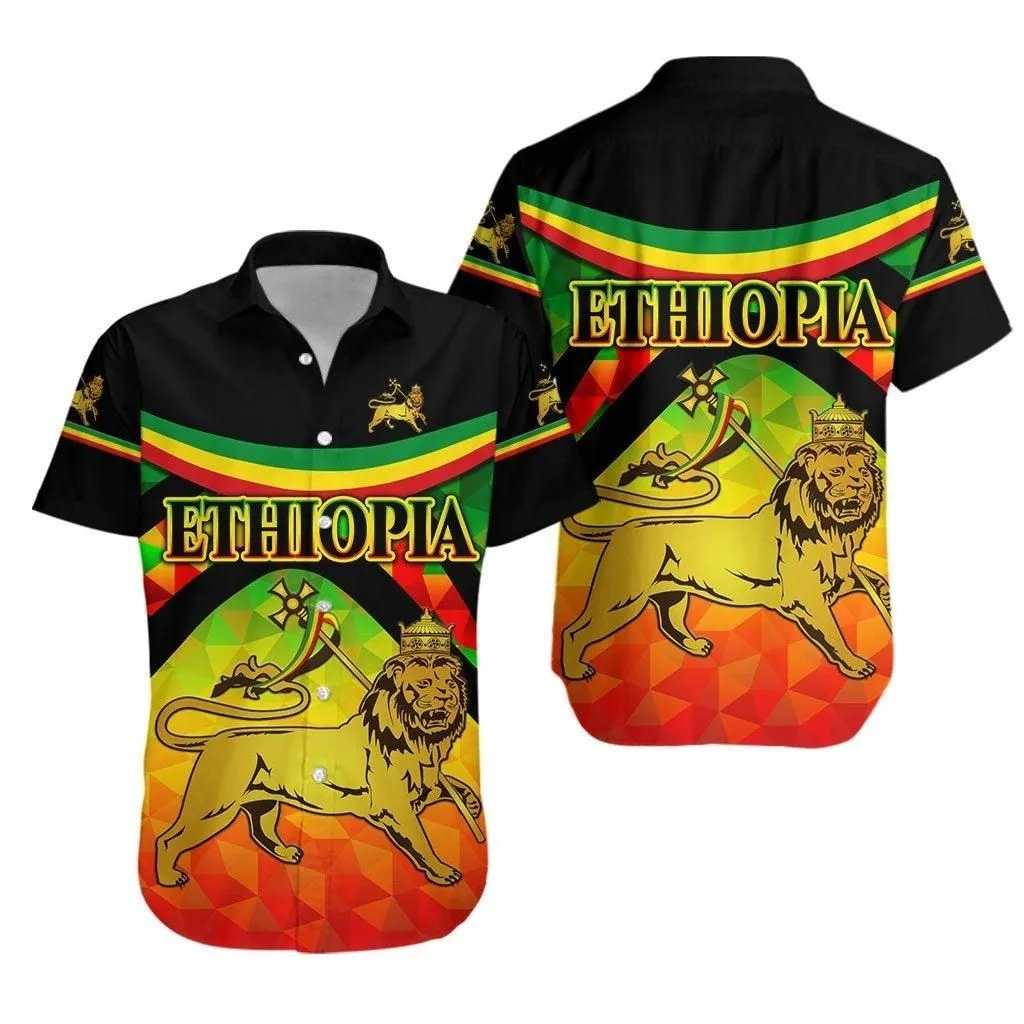 Ethiopia Lion Of Judah Hawaiian Shirt Vibes Version Lt8_1