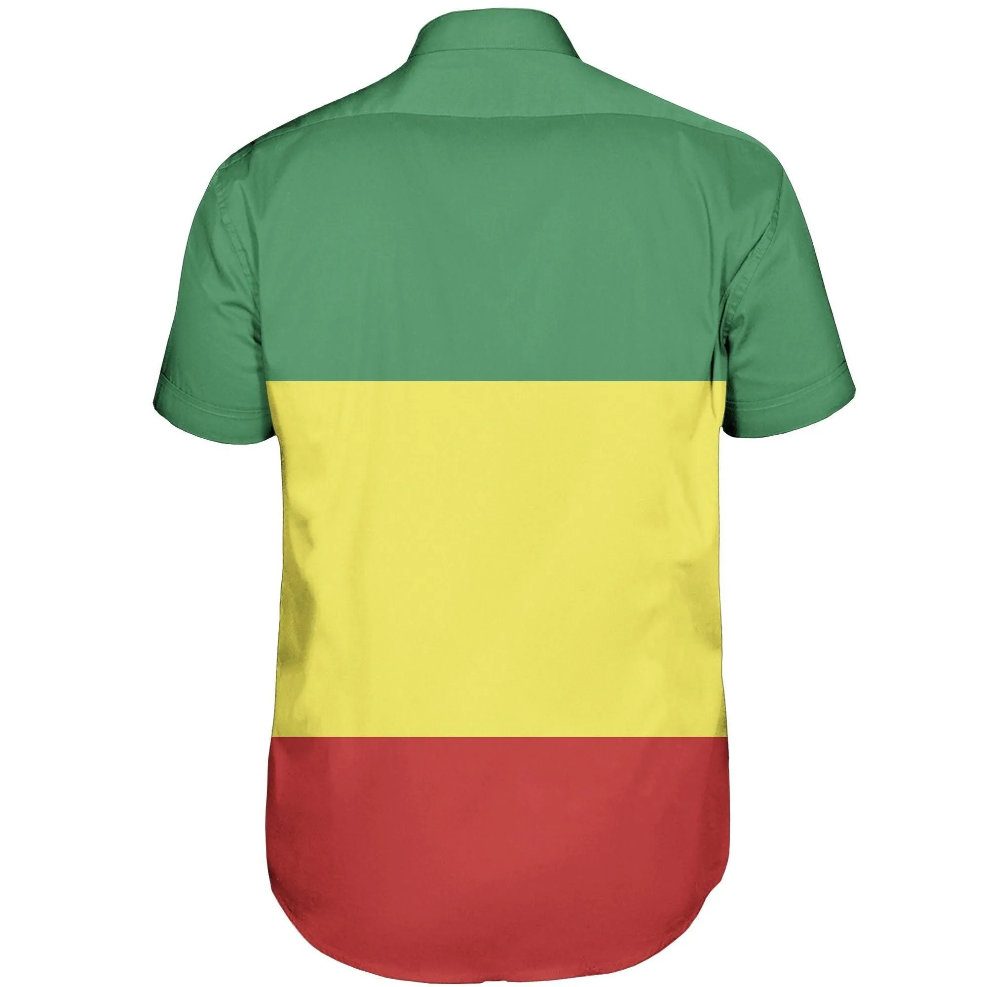 Ethiopia Short Sleeve Shirt Original Flag_0