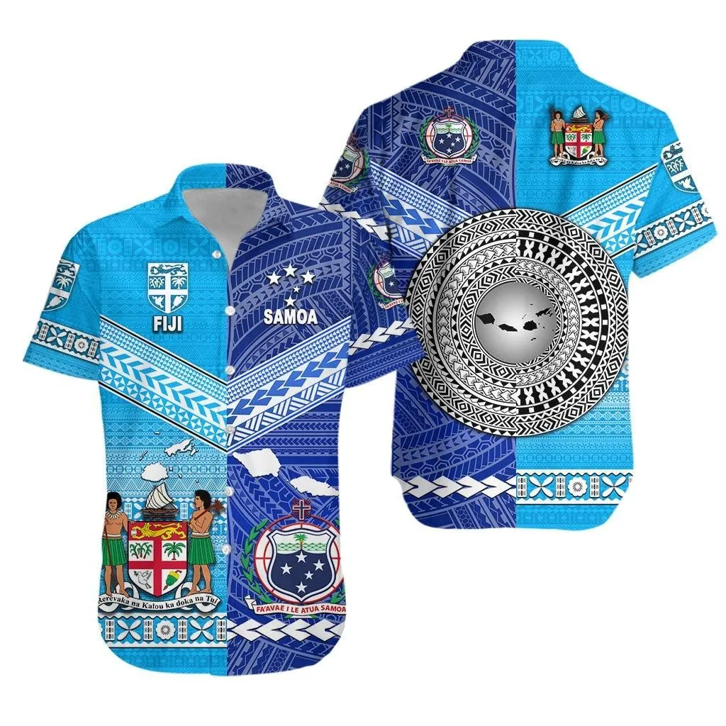 Fiji And Samoa Hawaiian Shirt Together Lt8_1
