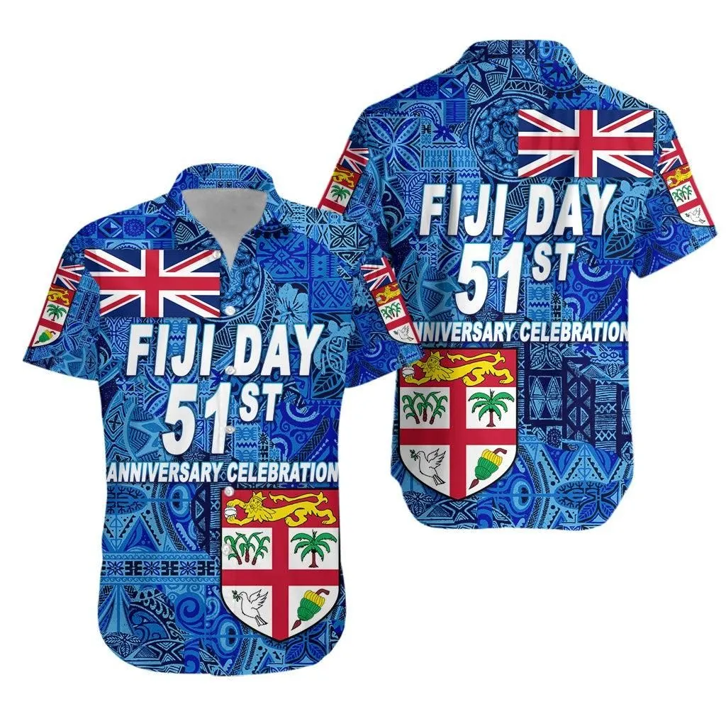 Fiji Day Hawaiian Shirt Independence Anniversary Original Style Lt8_1