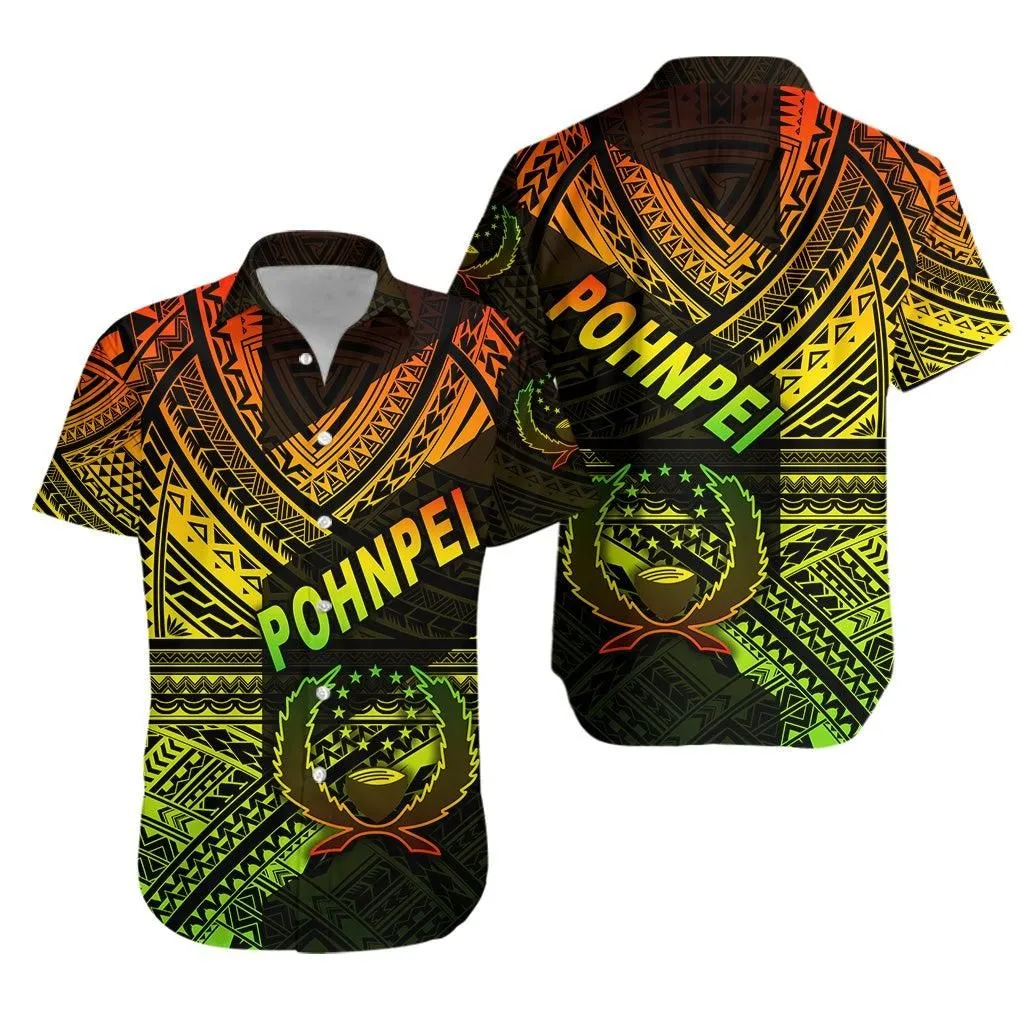 Fsm Pohnpei Hawaiian Shirt Original Style   Reggae Lt8_1