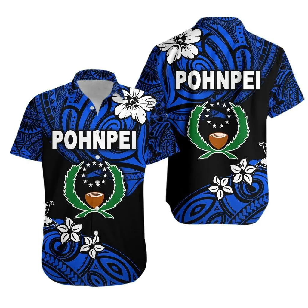 Fsm Pohnpei Hawaiian Shirt Unique Vibes   Blue Lt8_1