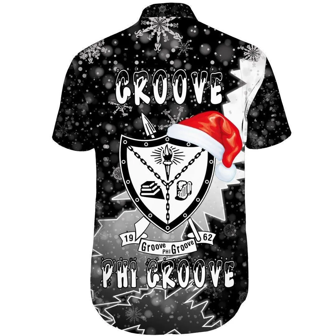 Groove Phi Groove Christmas Short Sleeve Shirt A31_1