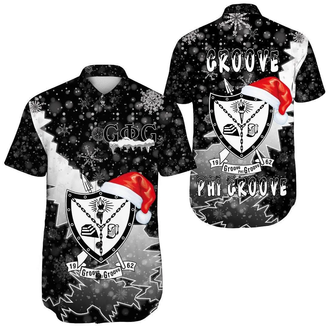 Groove Phi Groove Christmas Short Sleeve Shirt A31_2