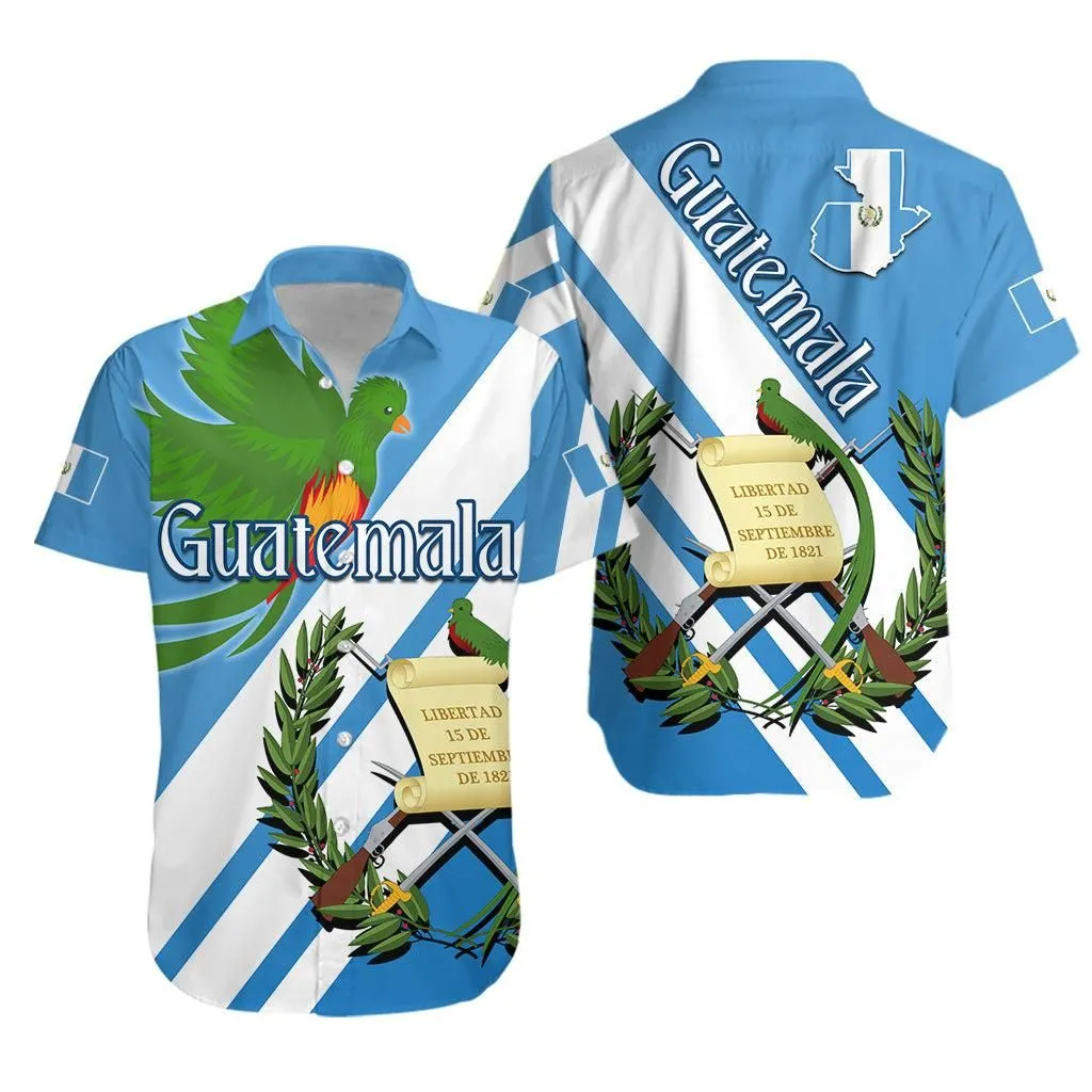 Guatemala Hawaiian Shirt Resplendent Quetzal Gorgeous Lt13_0