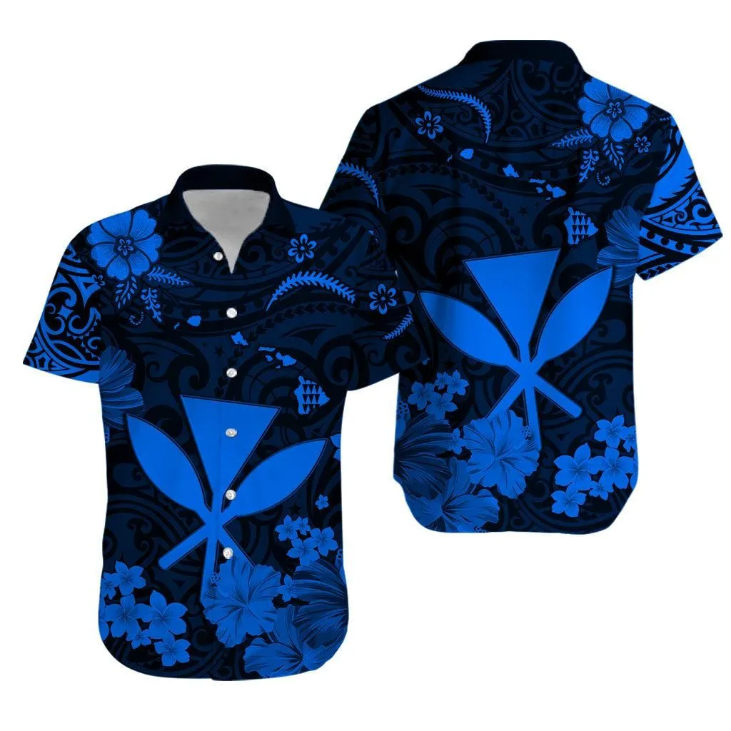 Hawaii Hawaiian Shirt Polynesia Blue Kanaka Maoli Lt13_0
