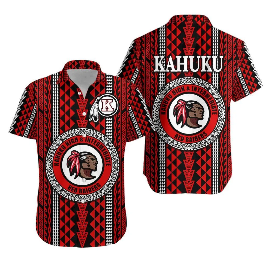 Hawaii Kahuku School Hawaiian Shirt Kahuku High School Simple Style Lt8_1