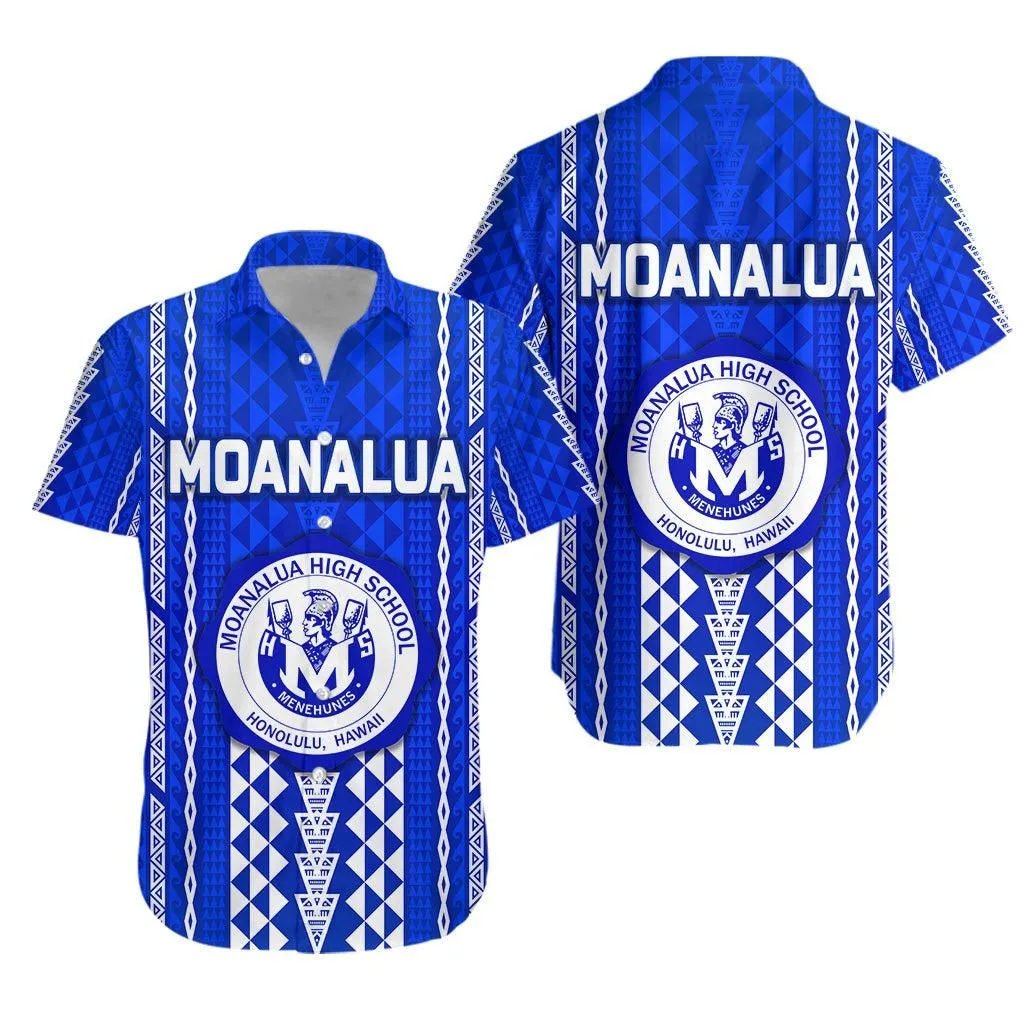 Hawaii Moanalua High School Hawaiian Shirt Simple Style Lt8_1