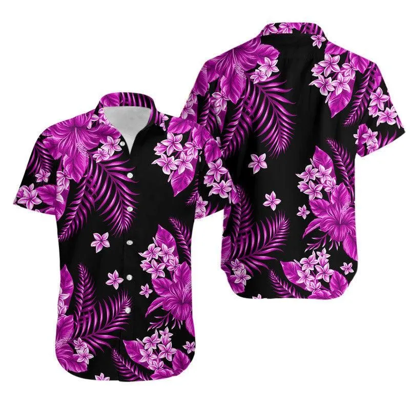 Hawaii Summer Colorful Hawaiian Shirt Purple Lt6_0