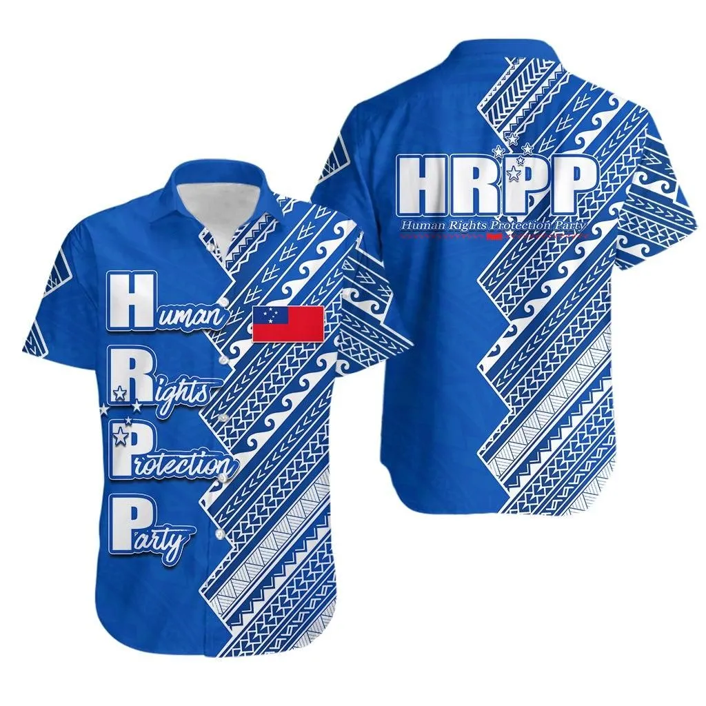Hrpp Samoa Hawaiian Shirt Half Style Lt6_1
