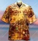 I Love The Myths Of Ancient Egypt Unisex Hawaiian Shirt_1
