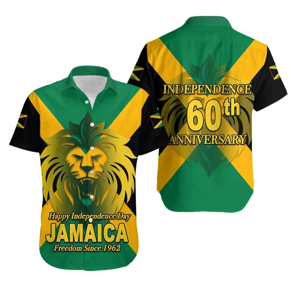 Jamaica Independence Day Hawaiian Shirt Lion Lt6_1