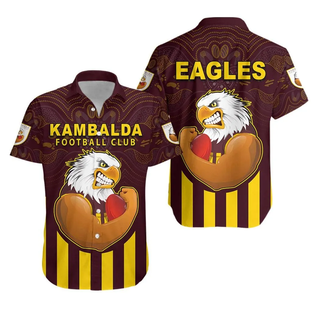 Kambalda Football Club Hawaiian Shirt Goldfields Football Indigenous Eagles Lt13_1